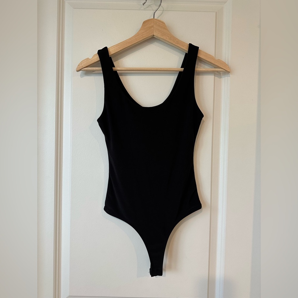 Leith Black Bodysuit Size XXS